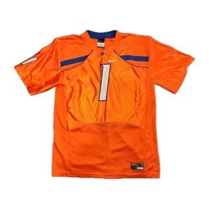 BOISE STATE BRONCOS Jersey‎ Boys XL #1 Orange NIKE TEAM College Football